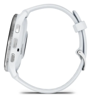 Garmin Venu® 3, Sportuhr, Steinweiss/Silber