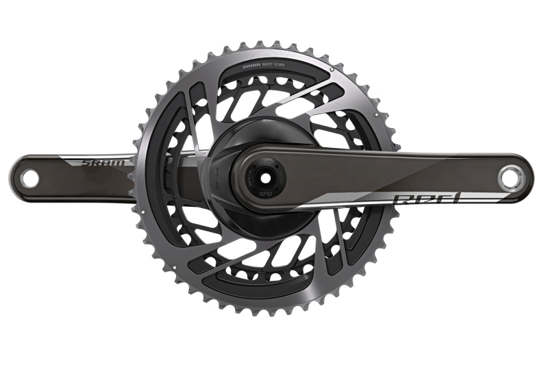 SRAM Crankset Red eTap AXS 2x DUB natural carbon,172.5mm/48/35t