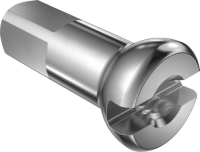 DT Swiss Pro Head Nippel Messing 2.34/14mm, silber, 100 Stk.