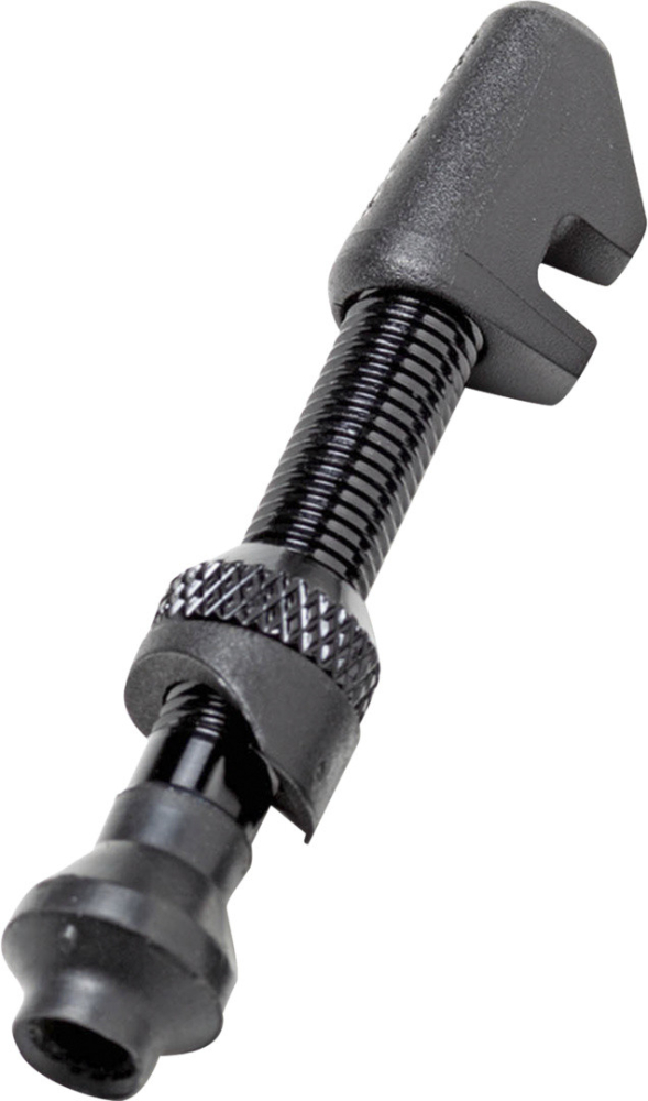 DT Swiss Tubeless Ventil Alu Black asymetrisch