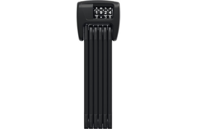 ABUS Faltschloss Bordo Combo 6000C/90 LED Code mit Halter SH 6000/90 schwarz