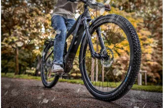 Schwalbe   Pneu Johnny Watts 365 27.5x2.35 Double Defense Addix Falt mit Reflexstr