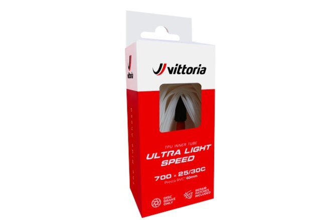 Vittoria Schlauch Ultra Light Speed TPU 700c 25-30c Prestaventil 60 mm Standard