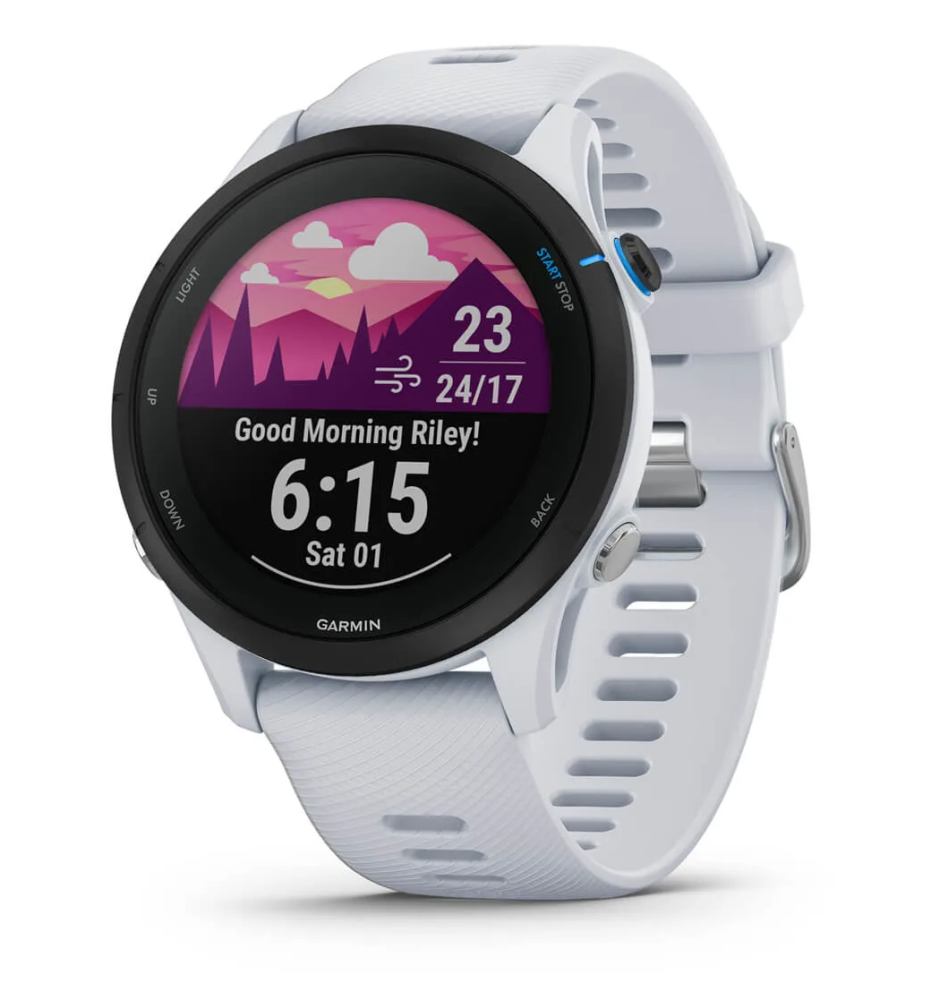 Garmin   Forerunner® 255 Music, Steinweiss