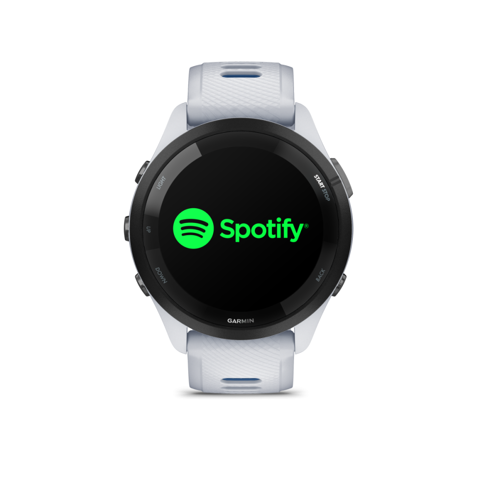 Garmin Forerunner® 265 Music, Sportuhr, Weiss