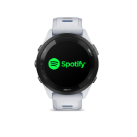 Garmin Forerunner® 265 Music, Sportuhr, Weiss