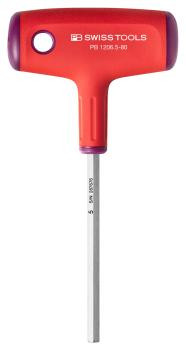 PB Swiss Tools   PB 1206 GrÃ¶sse 5/80 mm Quergriff Innensechskant-Schraubenzieher