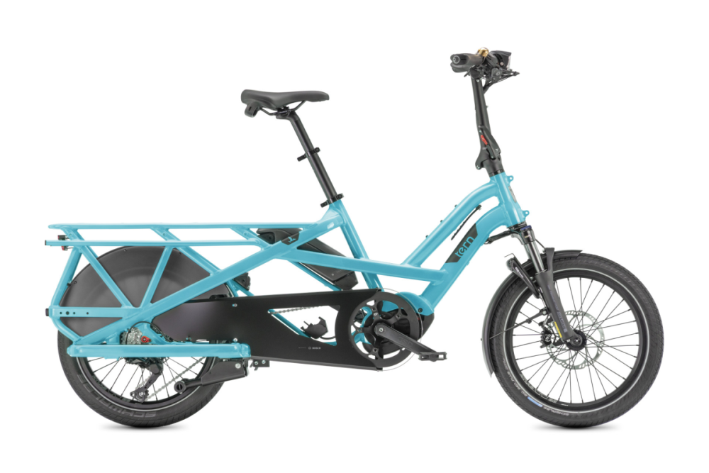 TERN Bikes TERN GSD S10 Cargo Line, 500Wh Blau