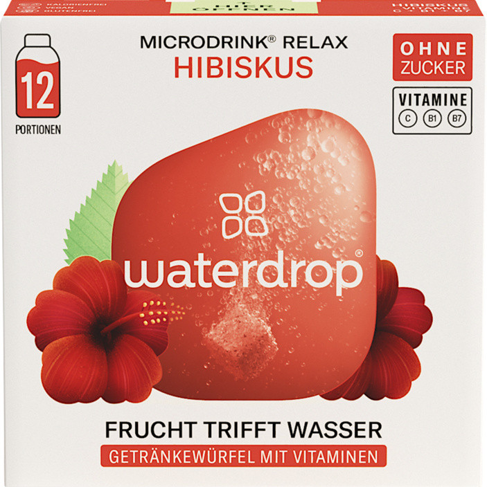 waterdrop   Microdrink Relax Hibiskus (6x12 Pack)