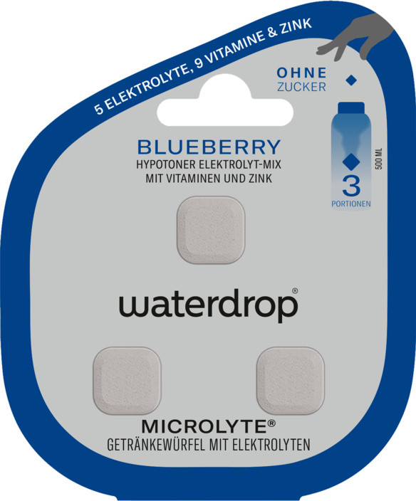 waterdrop Microlyte Blueberry (12x3 Pack)