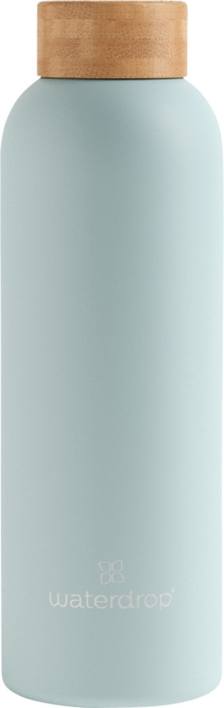 waterdrop Steel Bottle Pastel Türkis Matt / 0.6l