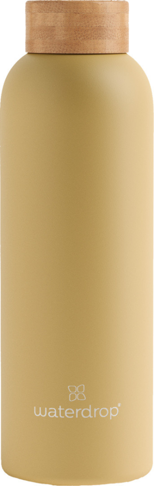 waterdrop   Steel Bottle Yellow Matt / 0.6l