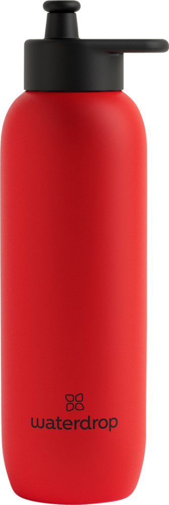 waterdrop Sports Bottle, Signalrot / 0.6l