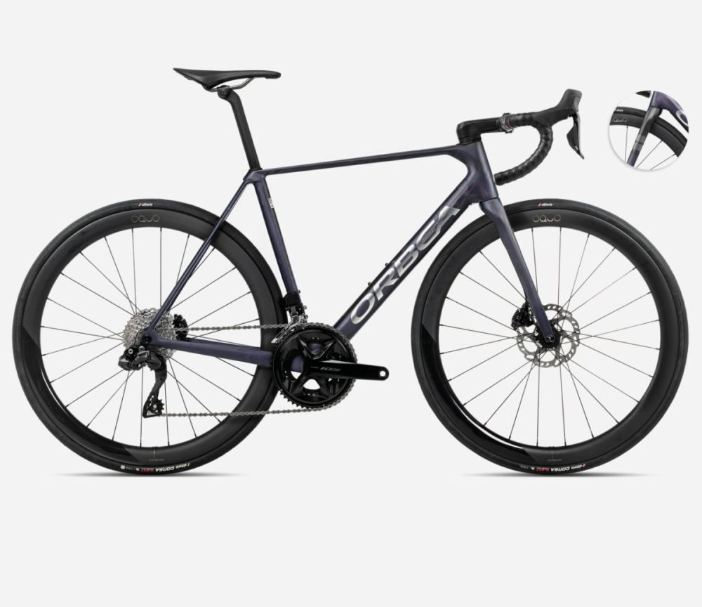 Orbea   Orca M10iLTD PWR Tanzanite - Carbon Raw, 49