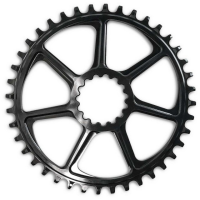 e*thirteen Ethirteen Kettenblatt Ultralight Direct Mount 10-12-fach 5mm Boost Offset schwarz, 36