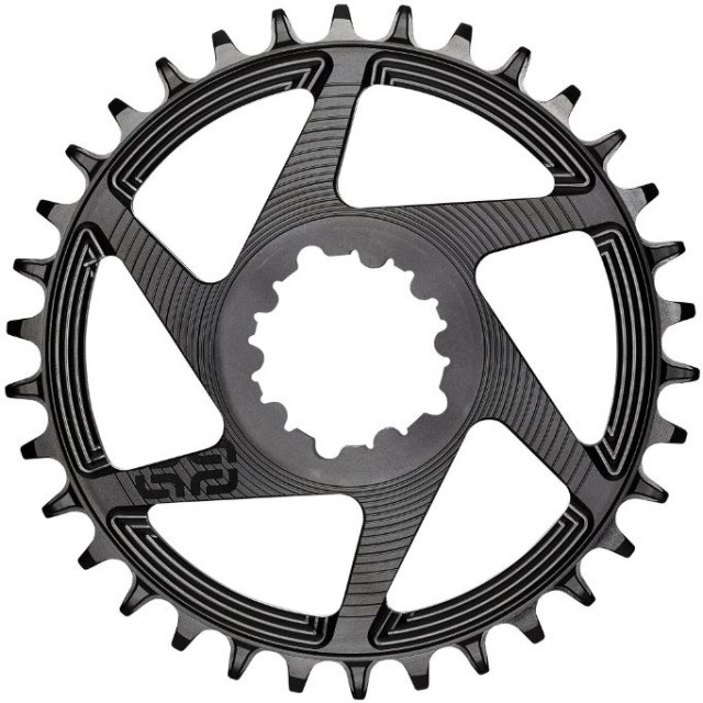 e*thirteen Ethirteen Kettenblatt Helix R Direct Mount 11/12 fach Shimano/Sram 3mm Offset schwarz, 30