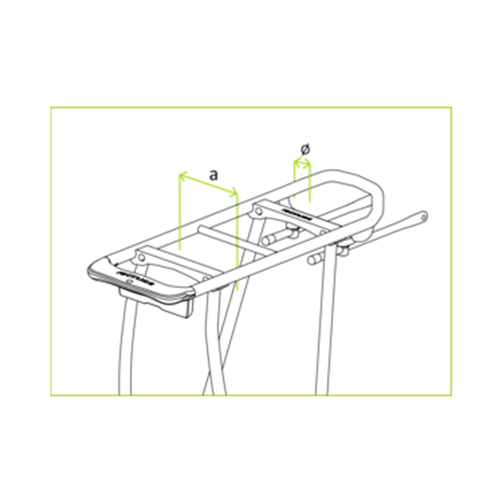Racktime racktime Gepäckträger Stand-It 28", schwarz