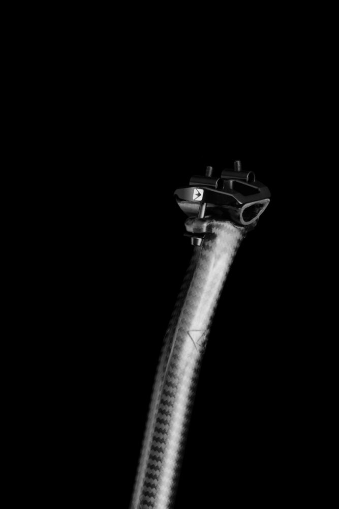 Bike Ahead Sattelstütze THE SETBACK, 3K, 27.2mm, 350mm