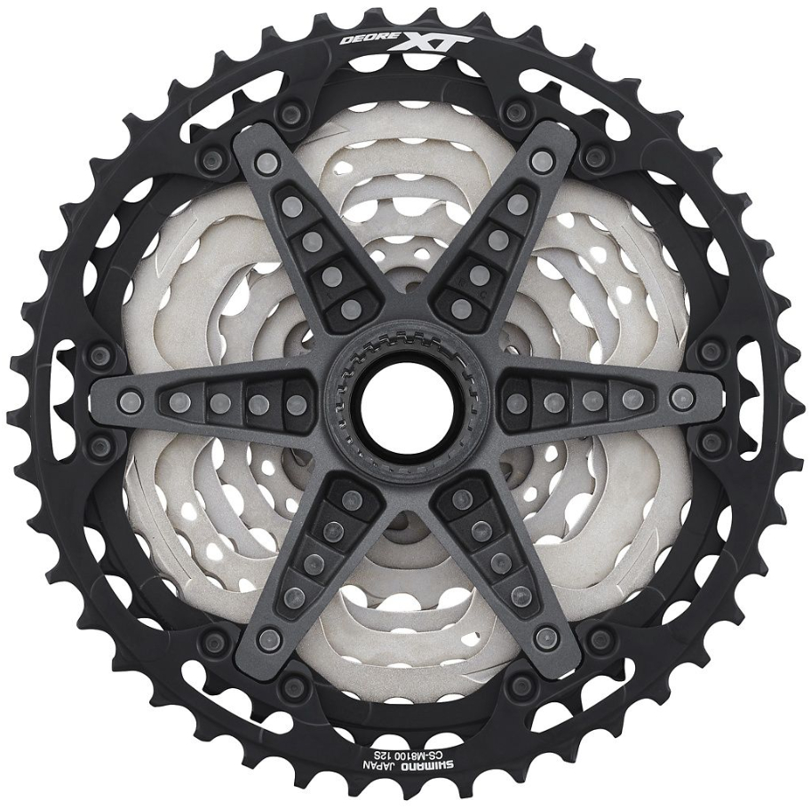 Shimano XT Kassette 10-45, CS-M8100045, Micro Spline, 12-fach