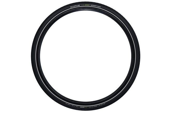 Schwalbe Pneu Green Marathon 20x1.75 GG Starr mit Reflexstreifen black