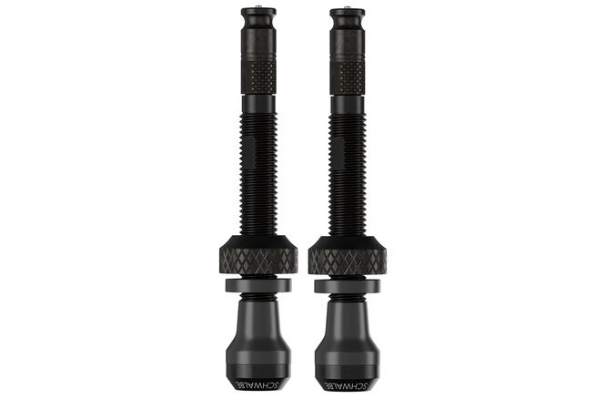 Schwalbe Tubeless Ventil Clik Valve 40 mm Set à 2 Stück schwarz