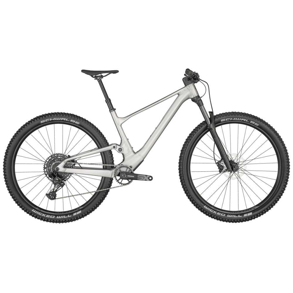 Scott   Spark 970 silver, Raw Alloy, XL