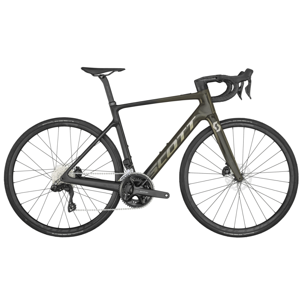 Scott Addict RC eRIDE 20, Candy Yellow/Carbon Black (Mahle), M