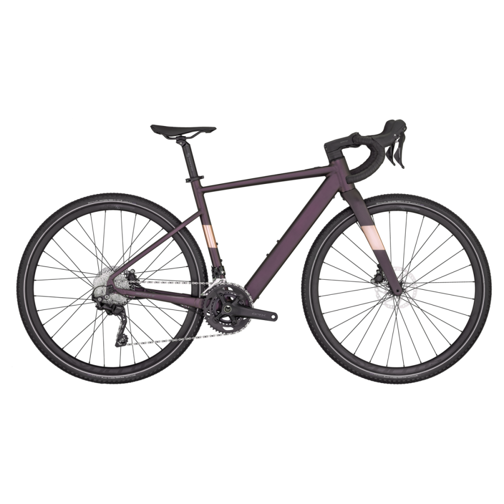Scott Contessa Speedster Gravel eRIDE 25, Burgundy Purple, S