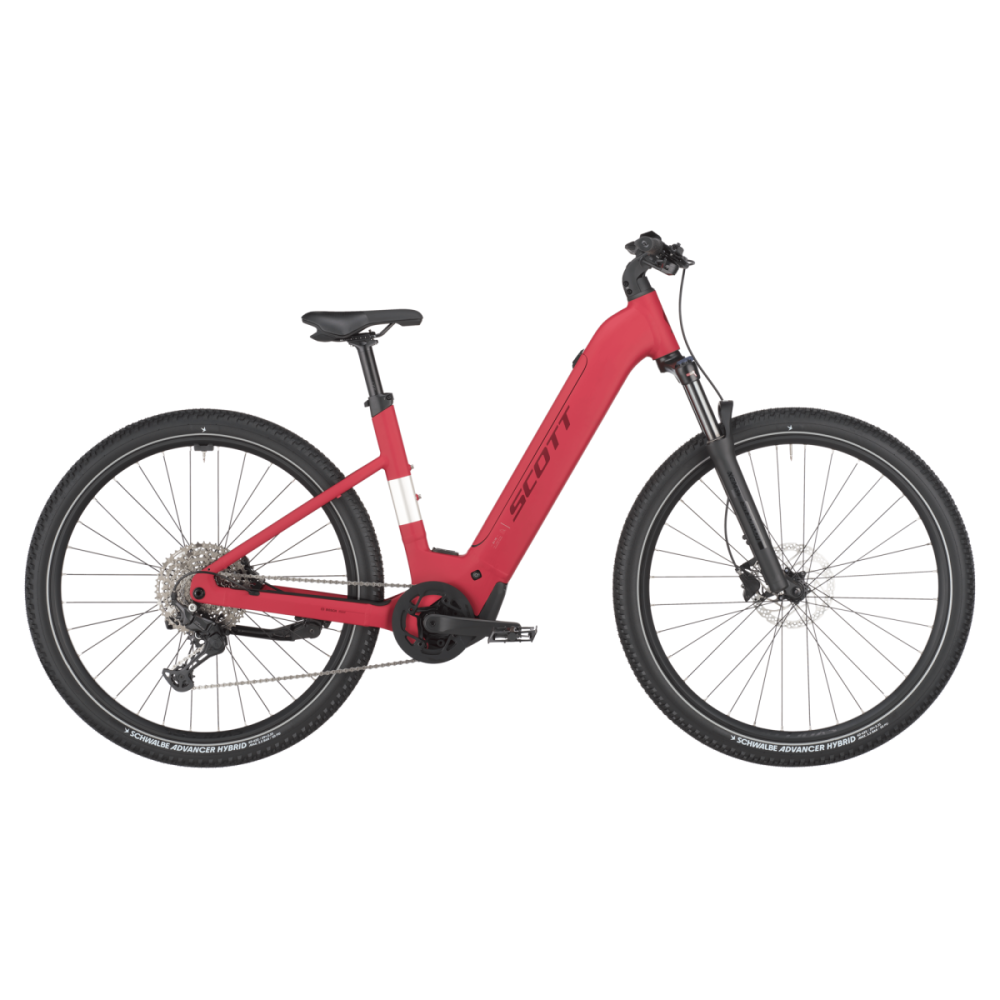 Scott Axis 30 Wave, raspberry red, XL
