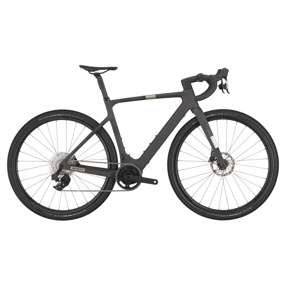 Scott Solace Gravel 30, carbon black, L