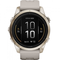 Garmin EPIX PRO, 42mm, Saph, Soft Gold SS, Lt. Sand, Sportuhr