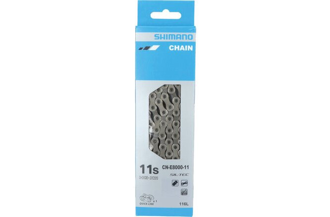 Shimano Kette E-Bike CN-E8000 HG-X 11-Gang 138 Glieder Quick-Link