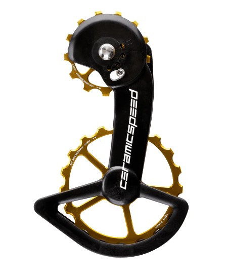 CeramicSpeed OSPW X for Shimano GRX RX-820 2x12, Gold Coated