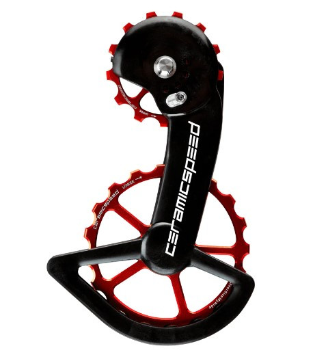 CeramicSpeed OSPW X for Shimano GRX RX-820 2x12, Red