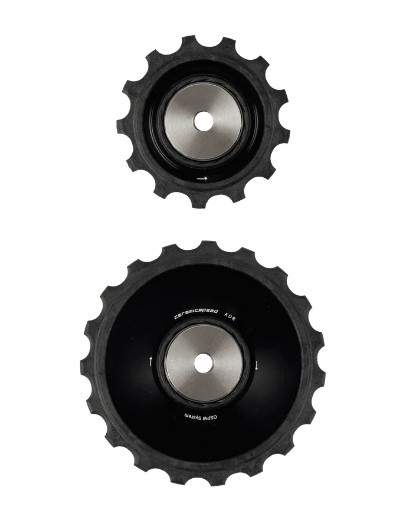 CeramicSpeed Spare OS Pulleys ALPHA Disc 13/19 Black