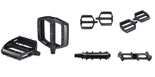 BBB PEDAL COOLRIDE MTB ALU SCHWARZ