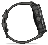 Garmin Instinct 3 – 45 mm, AMOLED, mit Silikon-Wechselarmband 22 mm, Sportuhr, Schwarz