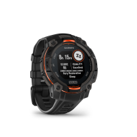 Garmin Instinct 3 – 45 mm, Solar, mit Silikon-Wechselarmband 22 mm, Sportuhr, Schwarz