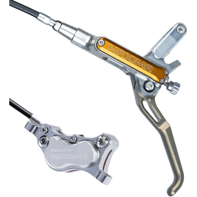 Trickstuff   Scheibenbremsen-Set Maxima, silber, Kevlar 5mm