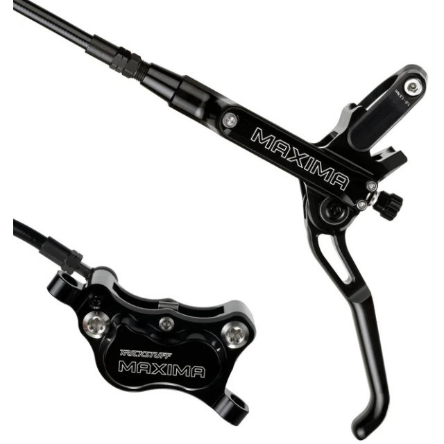 Trickstuff   Scheibenbremsen-Set Maxima, schwarz, Kevlar 5mm