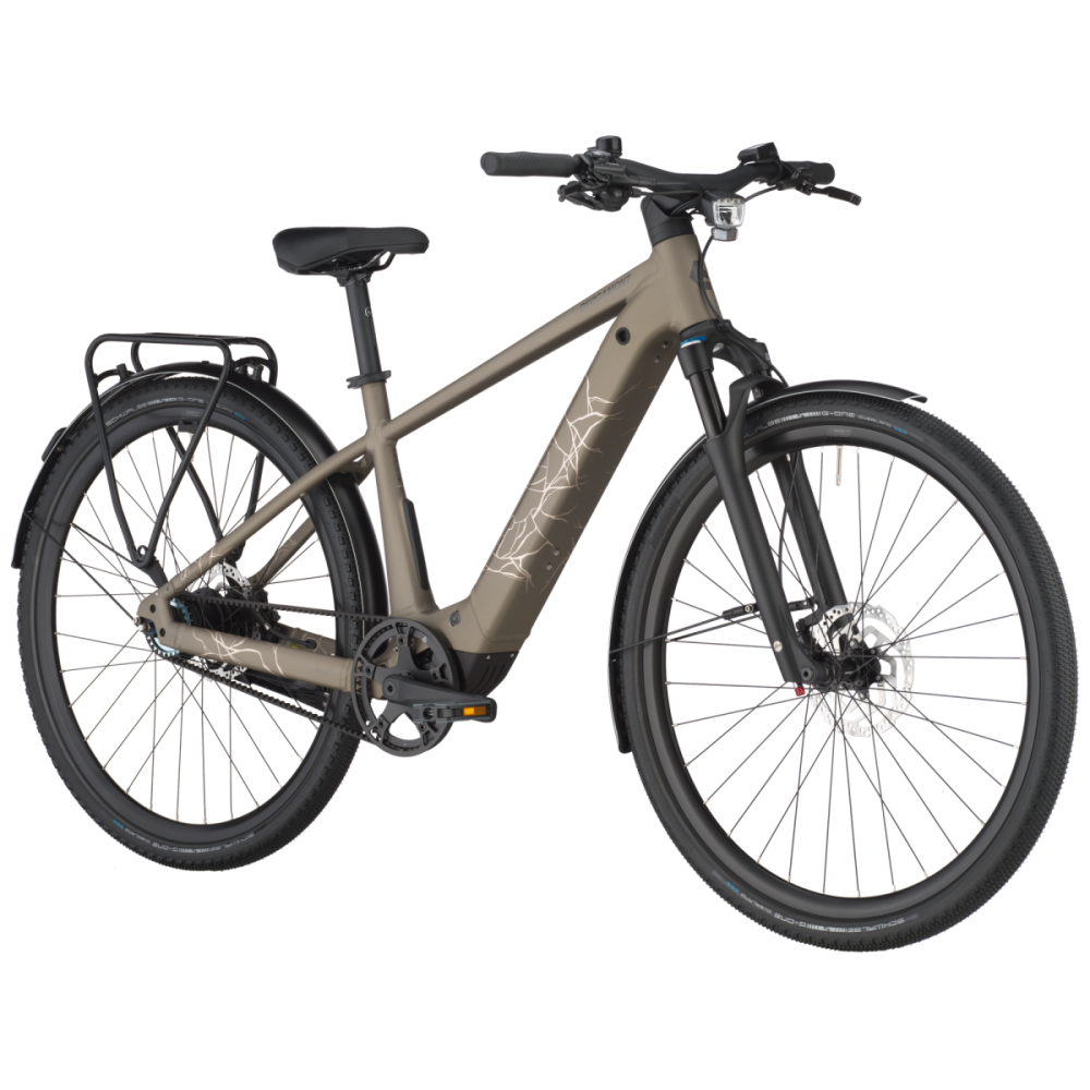 Bergamont Helix 10 Belt, warm silver, XL