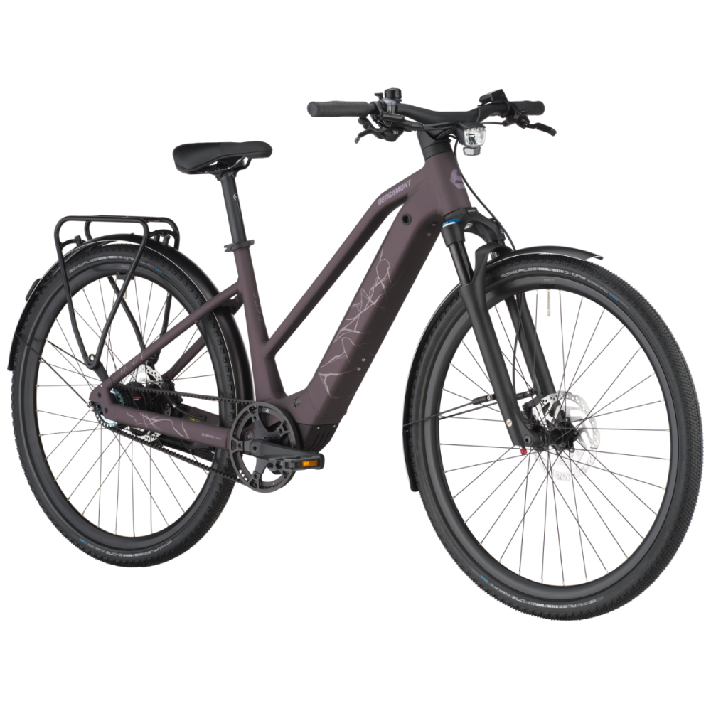 Bergamont Helix 10 Belt Slope, dusky purple, L