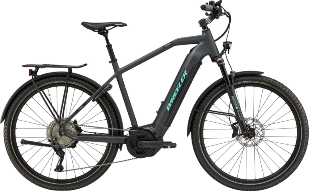 Wheeler i-HYBRID black/mint, XL