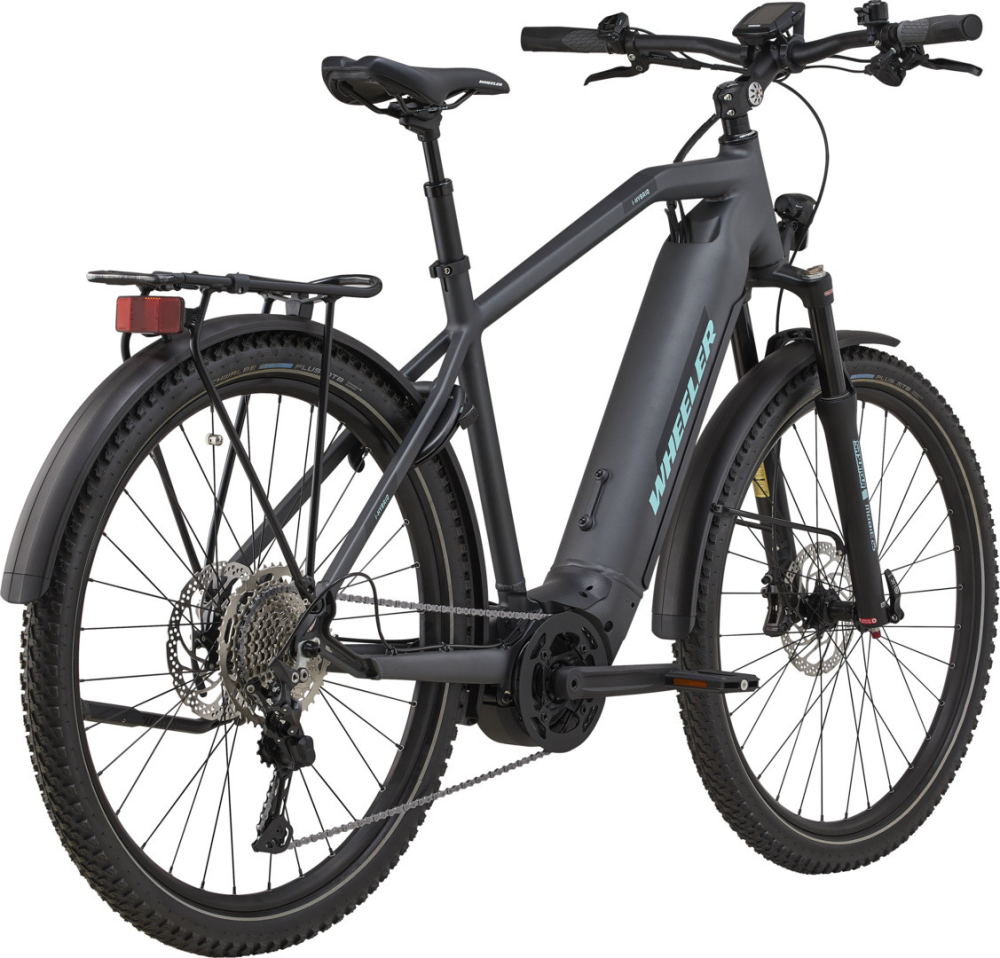 Wheeler i-HYBRID black/mint, XL