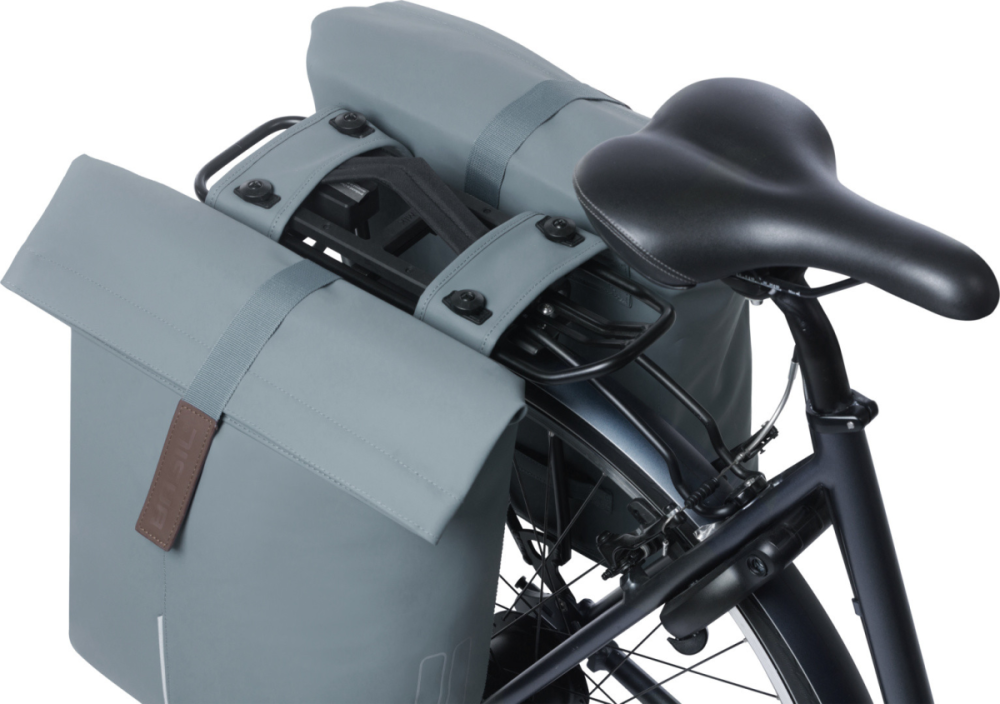 Basil   City Doppelpacktasche Gepäckträger Seitentasche Gepäckträgertasche MIK 28-3
