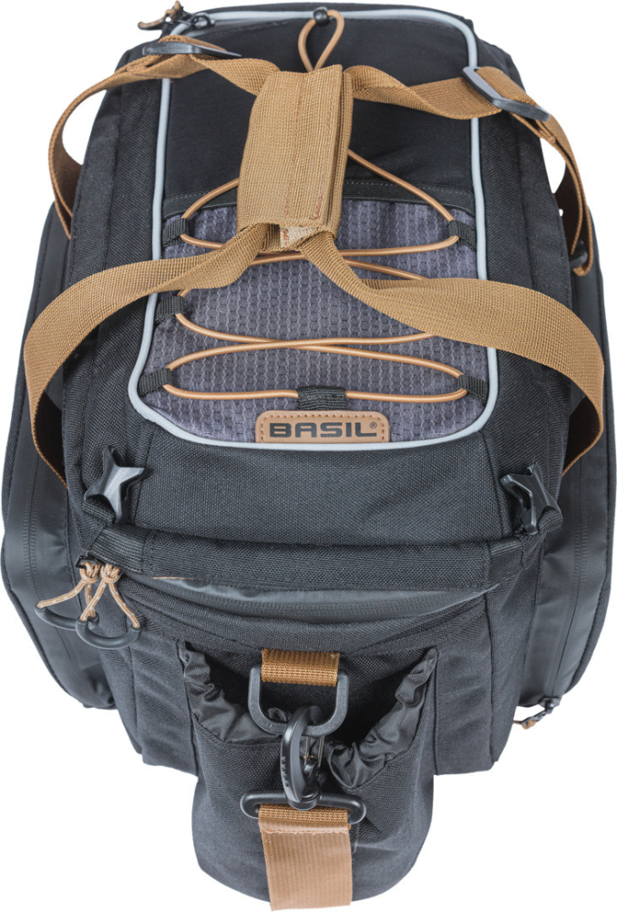  Basil   Gep ä cktr ä gertasche   Miles   XL   Pro   MIK   schwarz - grau 