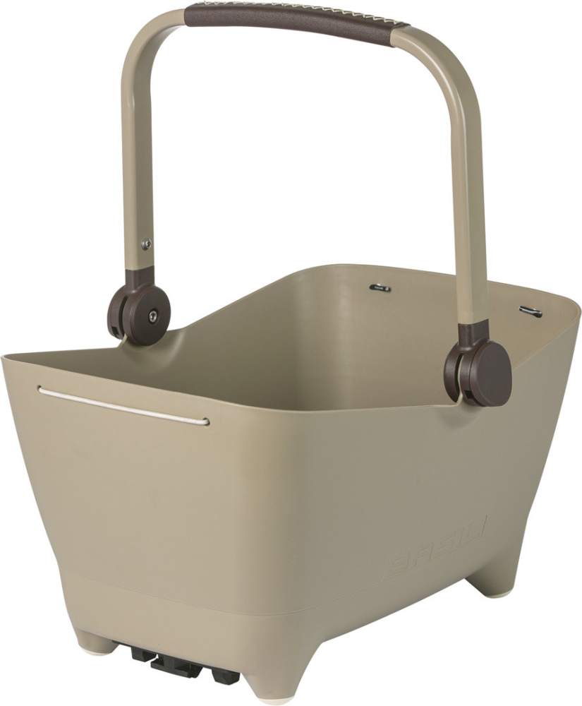  Basil   Buddy   Hundefahrradkorb   MIK ,  biscoti   brown 