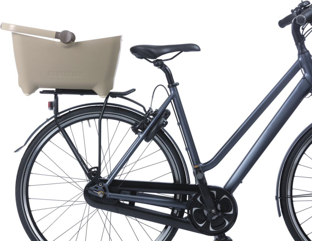  Basil   Buddy   Hundefahrradkorb   MIK ,  biscoti   brown 