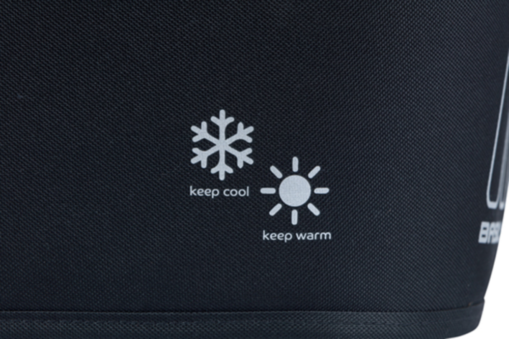 Basil Classic CA ISO Fahrrad HR-Korb MIK, 18L, schwarz