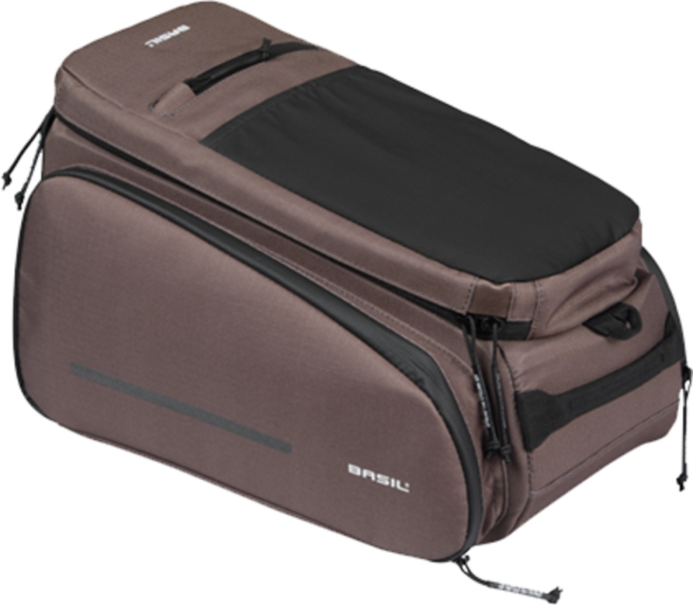 Basil Move Gepäckträgertasche MIK, 10-26L, braun